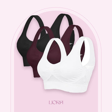 BUY 2 Get 1 FREE Breathable Cool Liftup Air Bra